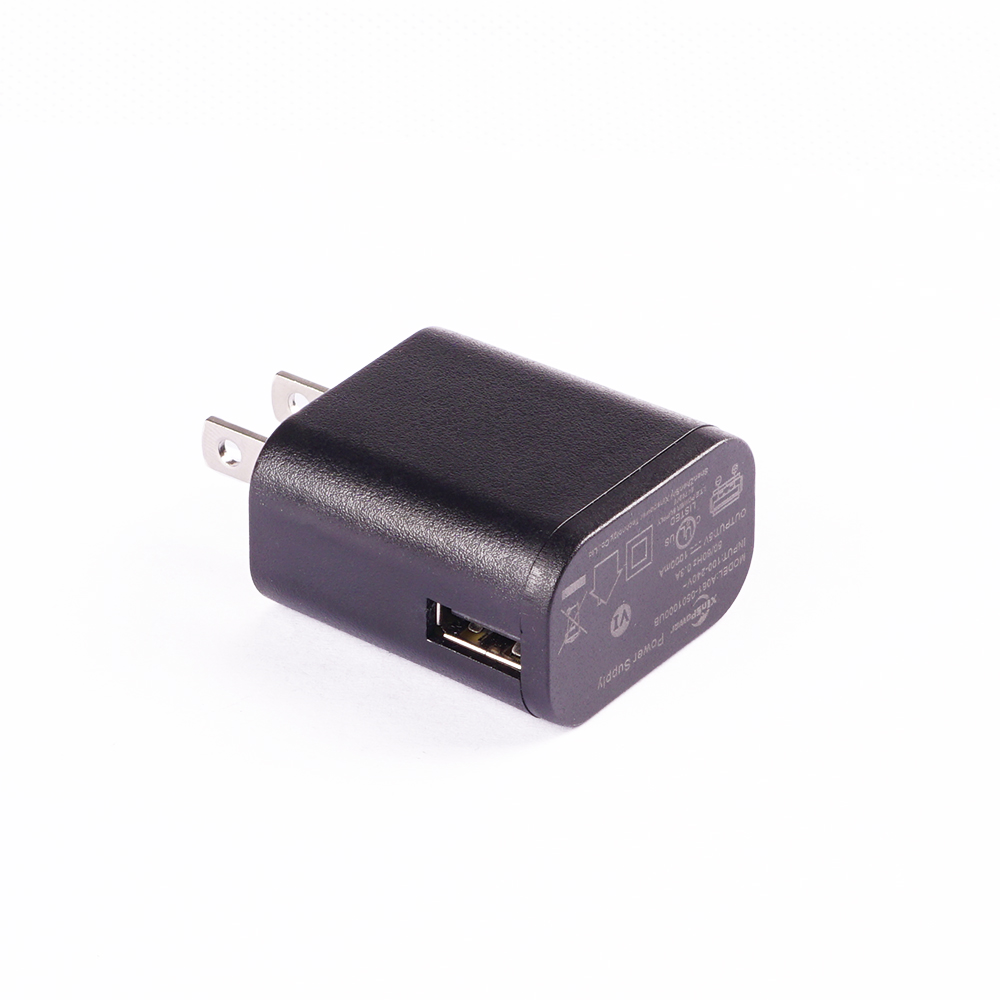 6W US Plug Vertical USB/Cable Series